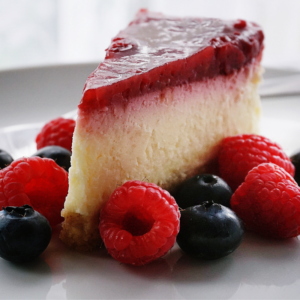 Cheesecake made with swerve