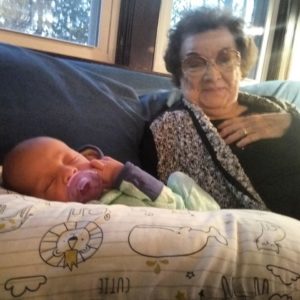 My mom and my Granddaughter 
